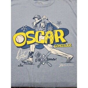 OSCAR GONZALEZ SpongeBob Collaboration Shirt SIZE XL  Cleveland